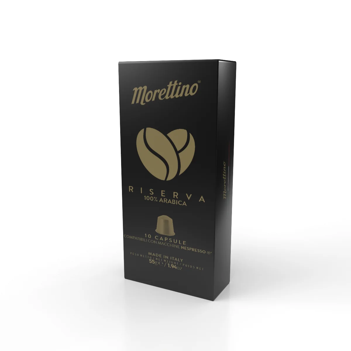 10 Coffee compatible Nespresso* - Riserva 100% Arabica