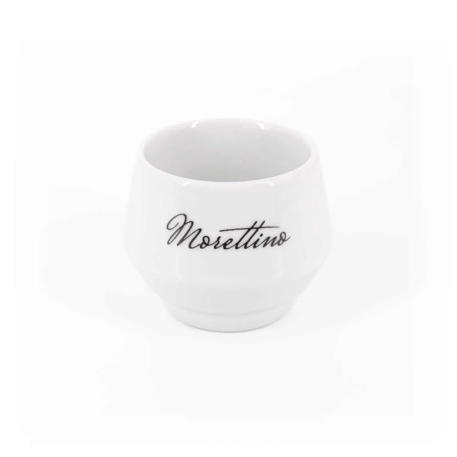 Morettino Coffee Cups with Saucer in Handmade Italian Porcelain - white - Image 3