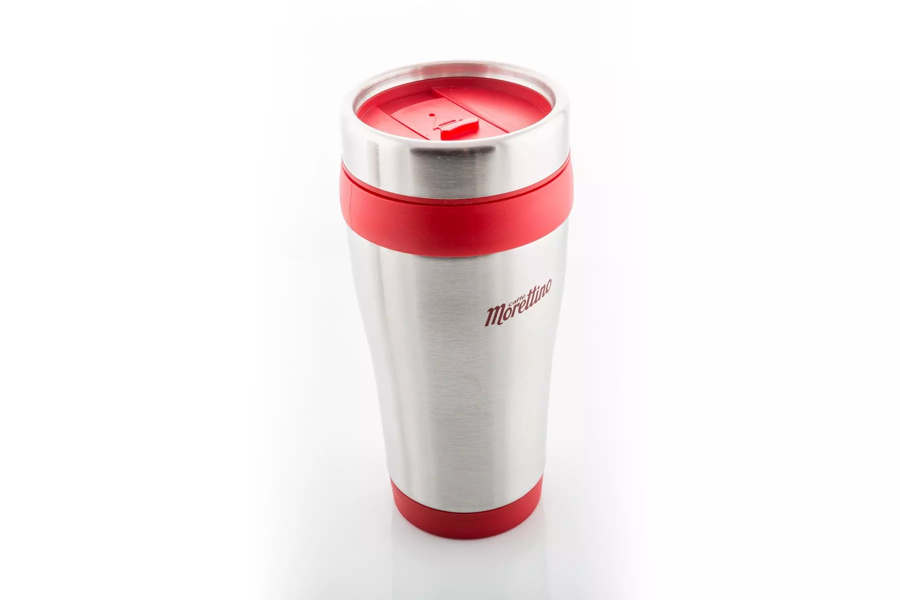 Morettino Thermic Bottle Silver / Red