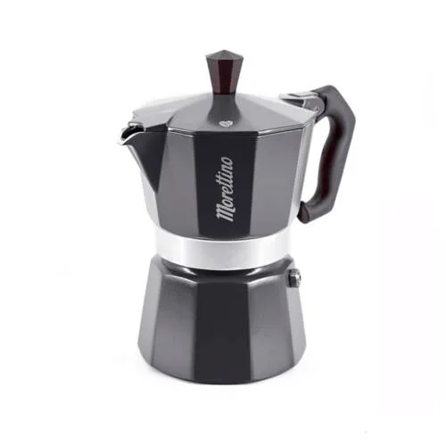 Moka Morettino 4 tazze Nero