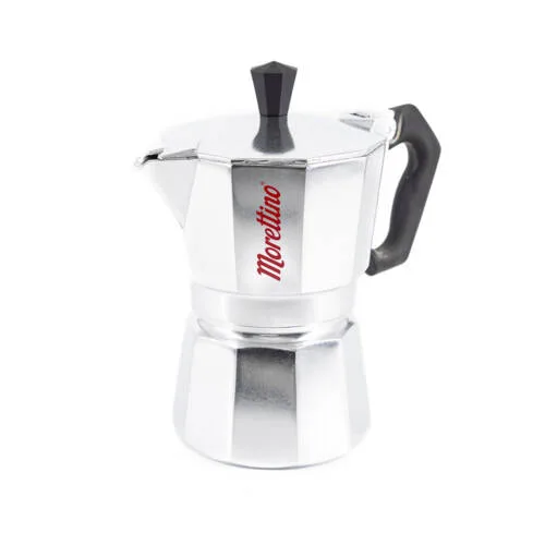 Moka Morettino 4 tazze Silver