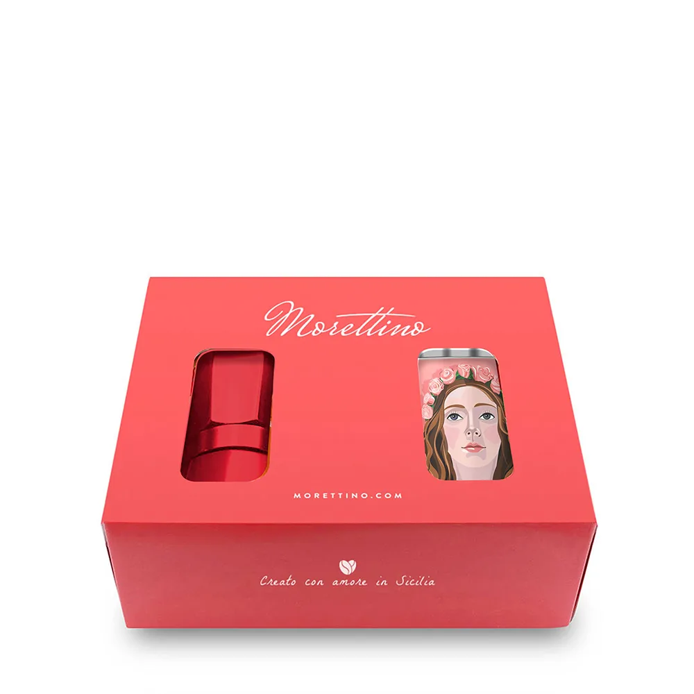 Gift Box Moka Morettino Rosalia 100% Arabica
