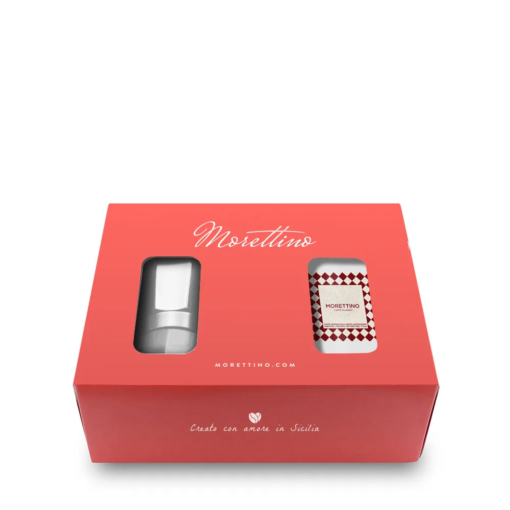 Gift Box Rosalia #400 Moka – Caffè macinato con Moka (Copia) (Copia)