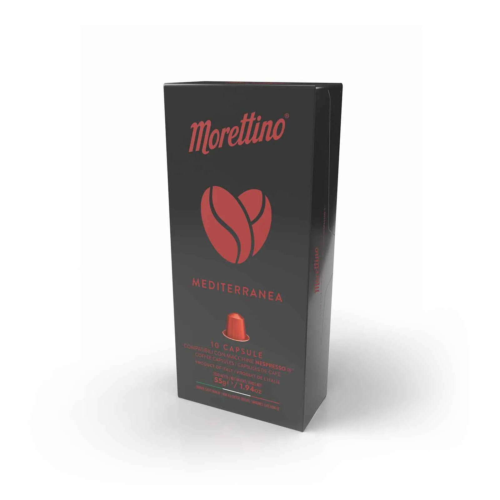 10 Coffee capsules compatible Nespresso* - Mediterraneo