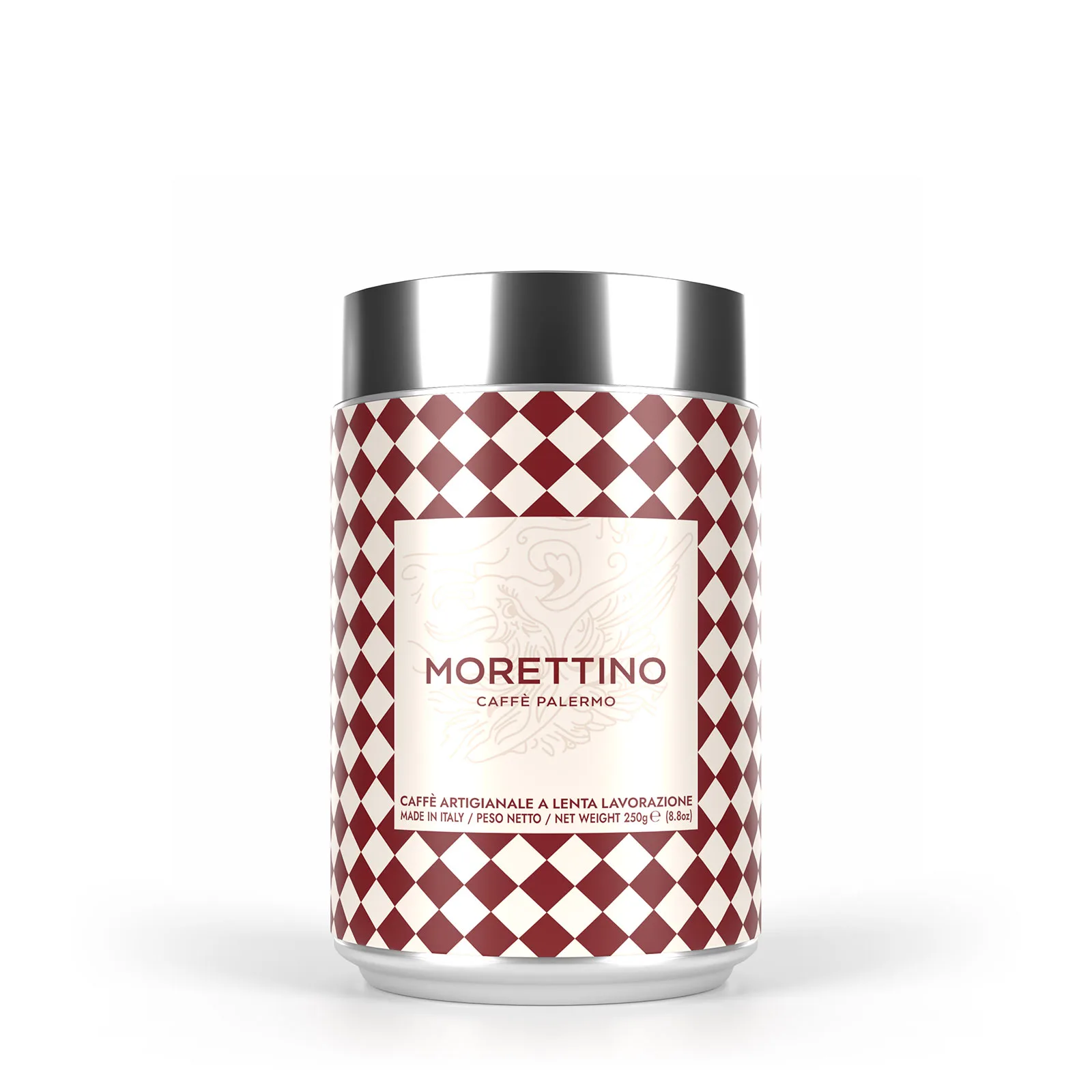 Morettino Caffè Palermo  - 250g ground coffee tin